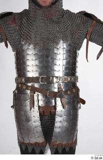  Photos Medieval Guard in mail armor 2 Medieval Clothing Soldier mail armor t poses 0004.jpg